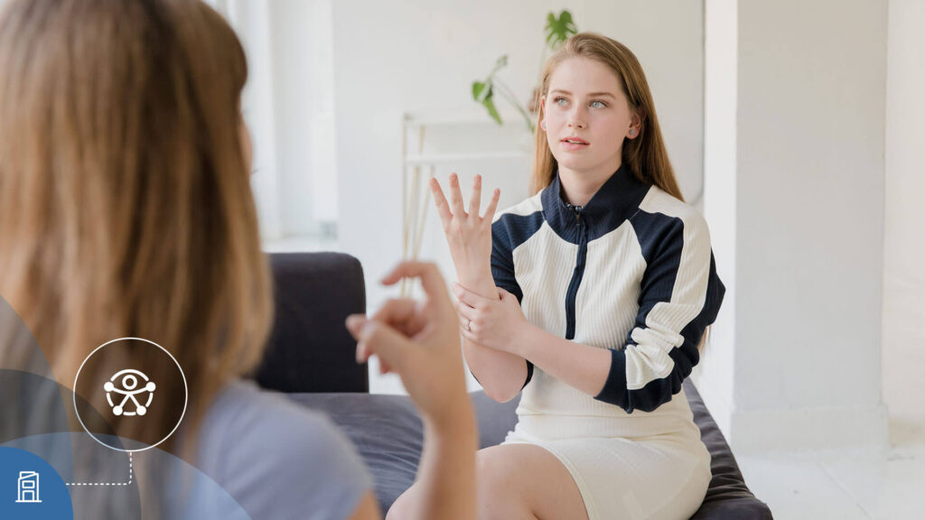 Entrevista de trabajo con personas sordas